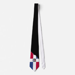 Corbata Bandera de República Dominicana