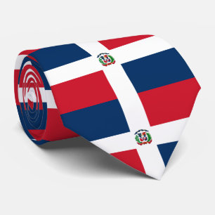 Corbata Bandera de República Dominicana