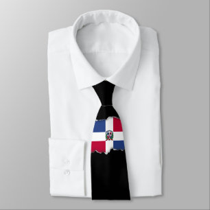 Corbata Bandera de República Dominicana
