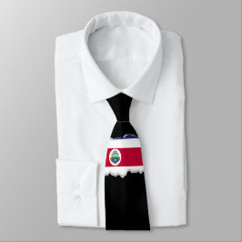 Corbata Bandera de Rican de la costa