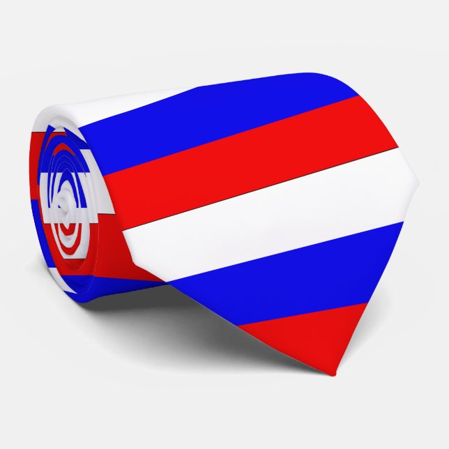 Corbata Bandera de Rusia (Enrollado)