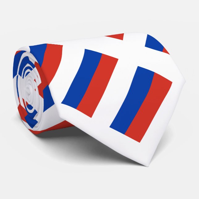 Corbata Bandera de Rusia (Enrollado)