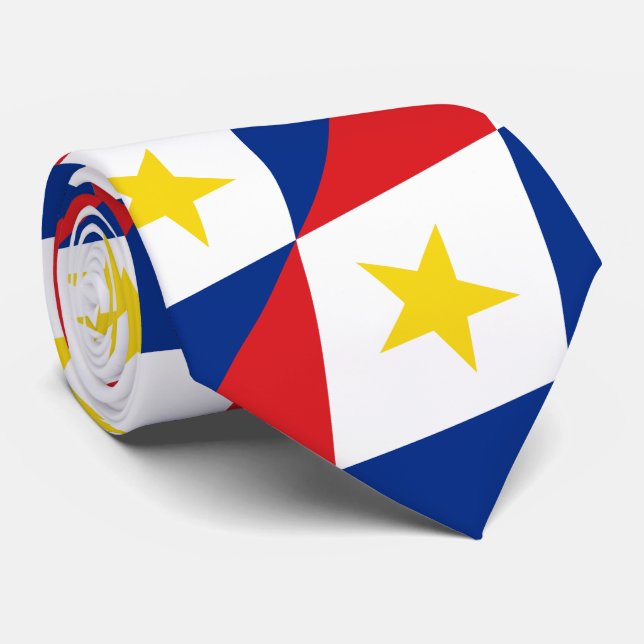Corbata Bandera de Saba (Enrollado)