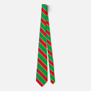 Corbata Bandera de Saint Kitts y Nevis Patriótico elegante