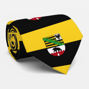 Corbata Bandera de Sajonia-Anhalt Tie