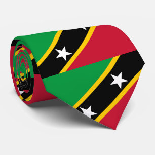 Corbata Bandera de San Cristóbal y Nieves