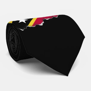 Corbata Bandera de San Cristóbal y Nieves