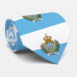 Corbata Bandera de San Marino