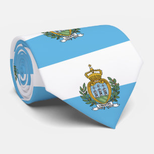 Corbata Bandera de San Marino
