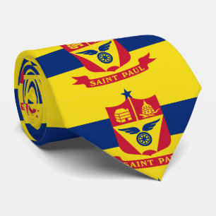 Corbata Bandera de San Pablo, Minnesota Tie