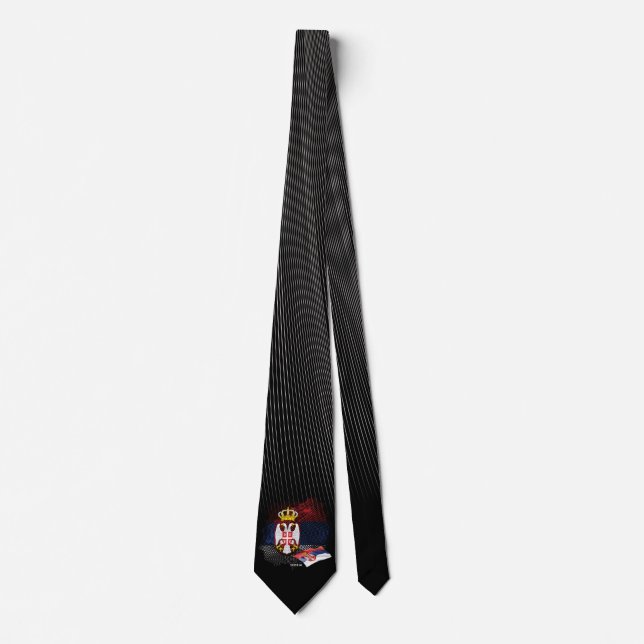 Corbata bandera de Serbia (Anverso)