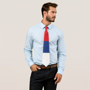 Corbata Bandera de Serbia