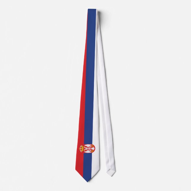 Corbata Bandera de Serbia (Anverso)