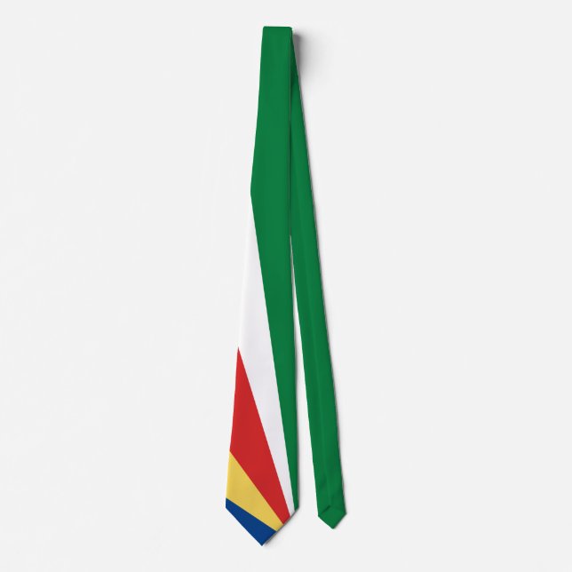 Corbata Bandera de Seychelles (Anverso)