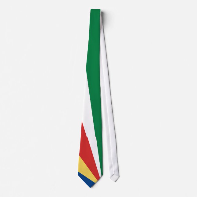 Corbata Bandera de Seychelles (Anverso)