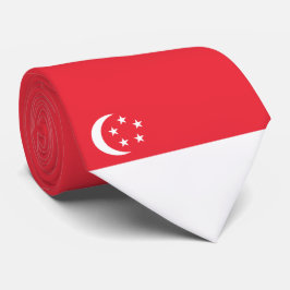 Corbata Bandera de Singapur