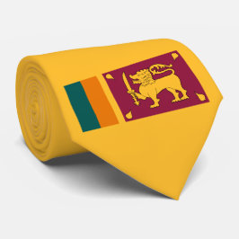 Corbata Bandera de Sri Lanka