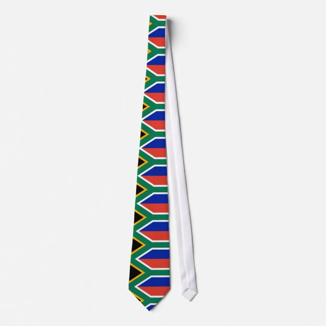 Corbata bandera de sudáfrica (Anverso)