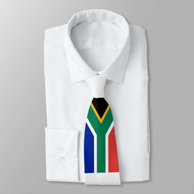 Corbata Bandera de Sudáfrica (Atado)