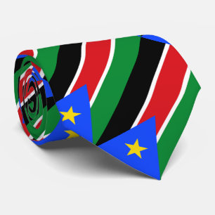 Corbata Bandera de Sudán del Sur