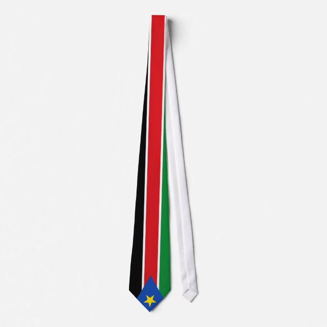 Corbata Bandera de Sudán del Sur (Anverso)