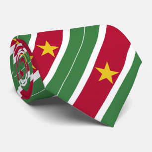 Corbata Bandera de Surinam
