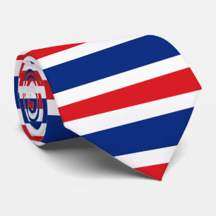 Corbata Bandera de Tailandia