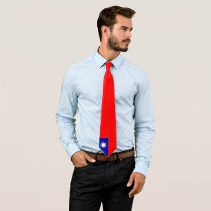 Corbata Bandera de Taiwán