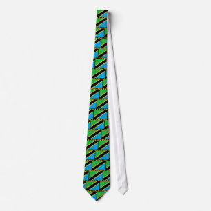 Corbata Bandera de Tanzania