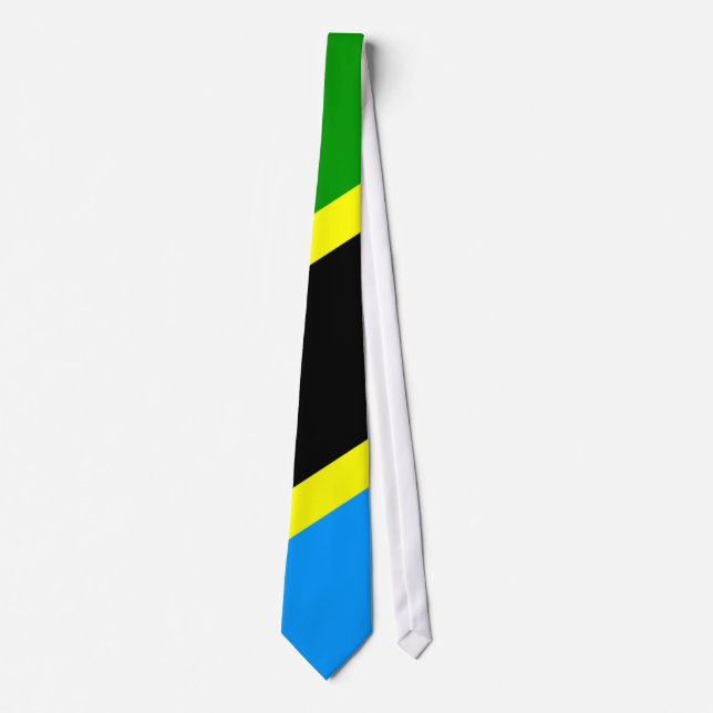 Corbata Bandera de Tanzania (Anverso)