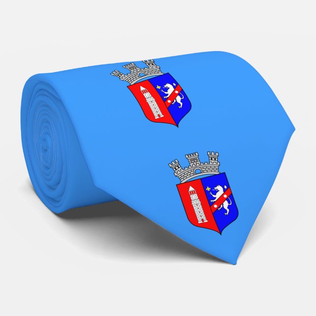Corbata Bandera de Tirana, Albania (Enrollado)