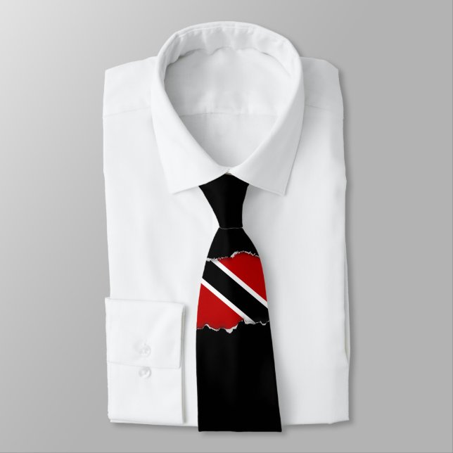 Corbata Bandera de Trinidad and Tobago (Atado)