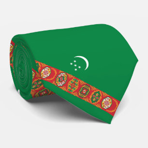 Corbata Bandera de Turkmenistán