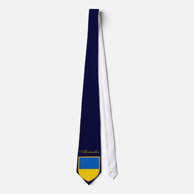 Corbata Bandera de Ucrania (Anverso)