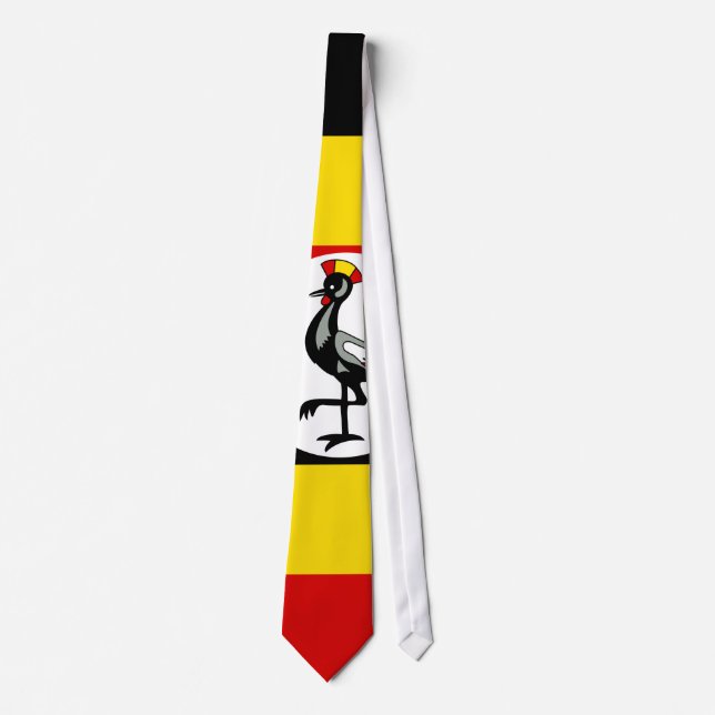 Corbata Bandera de Uganda (Anverso)