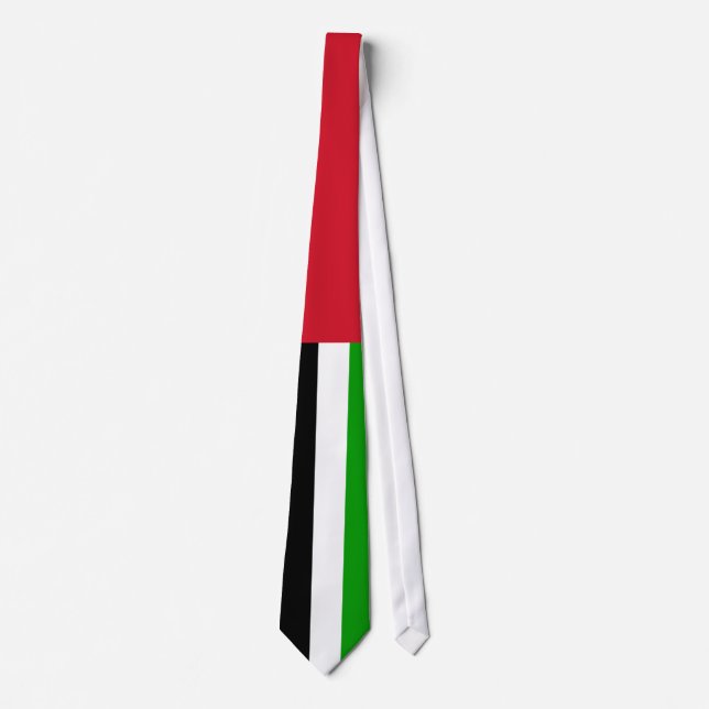 Corbata Bandera de United Arab Emirates (Anverso)