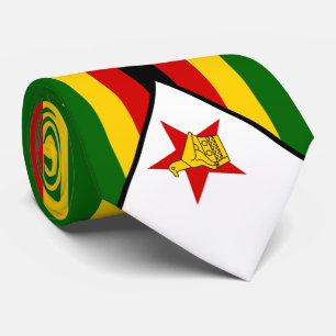Corbata Bandera de Zimbabue