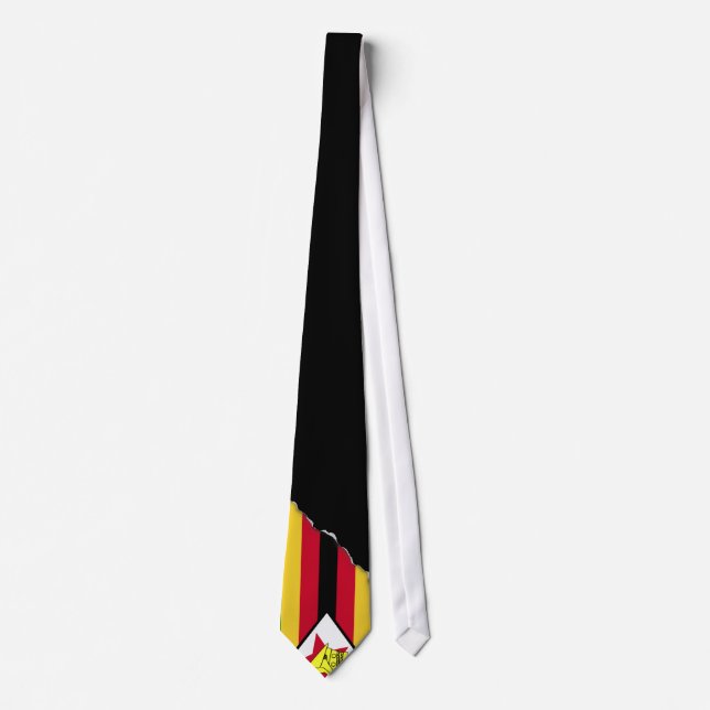 Corbata Bandera de Zimbabue (Anverso)
