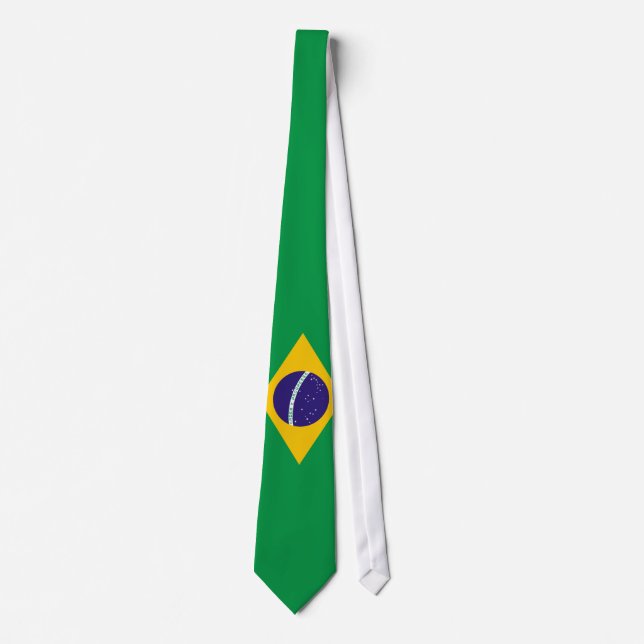 Corbata Bandera del Brasil (Anverso)