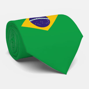 Corbata Bandera del Brasil