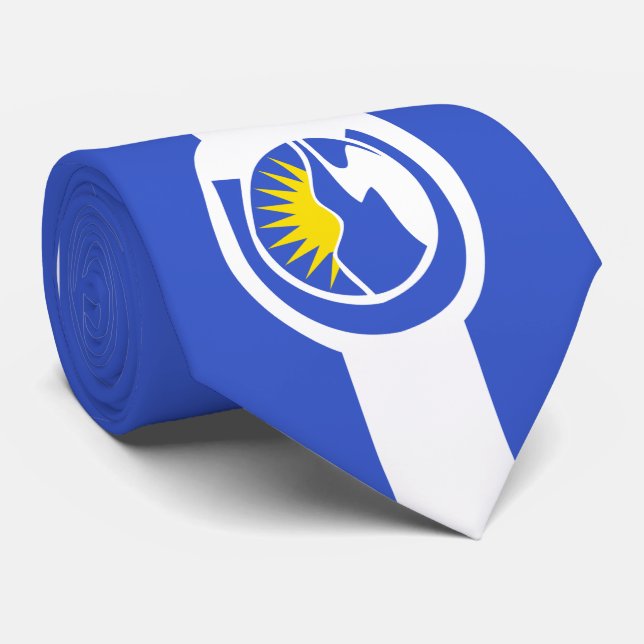 Corbata Bandera del Centenario (Colorado) (Enrollado)