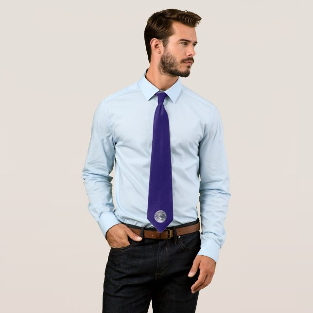 Corbata Bandera del Día de la Tierra (In situ)