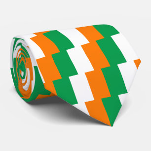 Corbata Bandera del día de San Patricio de Irlanda
