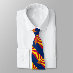 Corbata Bandera del estado de Arizona
