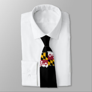 Corbata Bandera del estado de Maryland