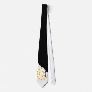 Corbata Bandera del estado de Rhode Island