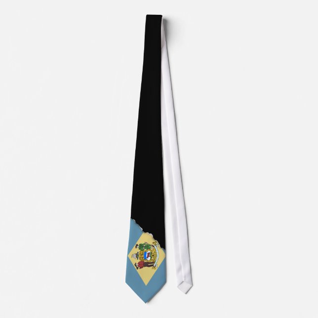 Corbata Bandera del estado Delaware (Anverso)