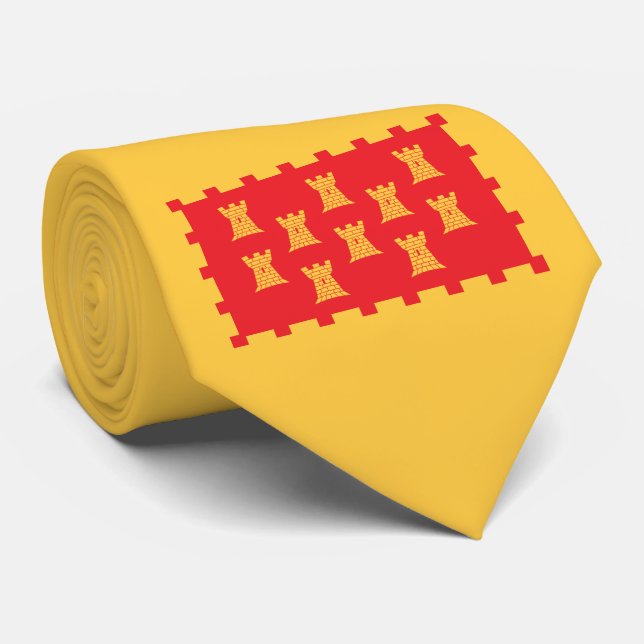 Corbata Bandera del Gran Manchester (condado del Reino Uni (Enrollado)