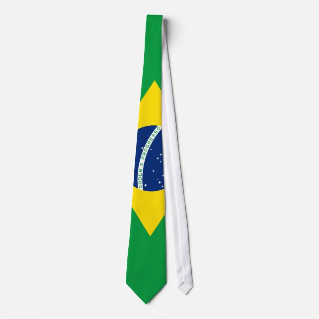 Corbata Bandera del lazo del Brasil (Anverso)