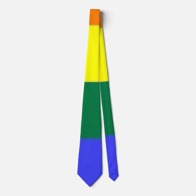 Corbata Bandera del orgullo (Anverso)